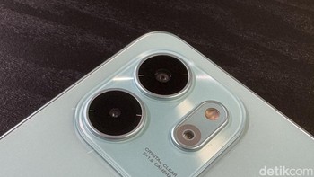 Di sektor fotografi, Infinix Smart 9 dibekali kamera utama 13MP dengan dukungan teknologi AI untuk meningkatkan kualitas hasil jepretan. Sementara untuk kebutuhan selfie dan video call, terdapat kamera depan 8MP. Foto: Adi Fida Rahman/detikINET