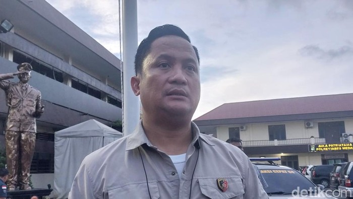 Kasat Reskrim Polrestabes Medan Kompol Jama Kita Purba. (Finta Rahyuni/detikSumut)