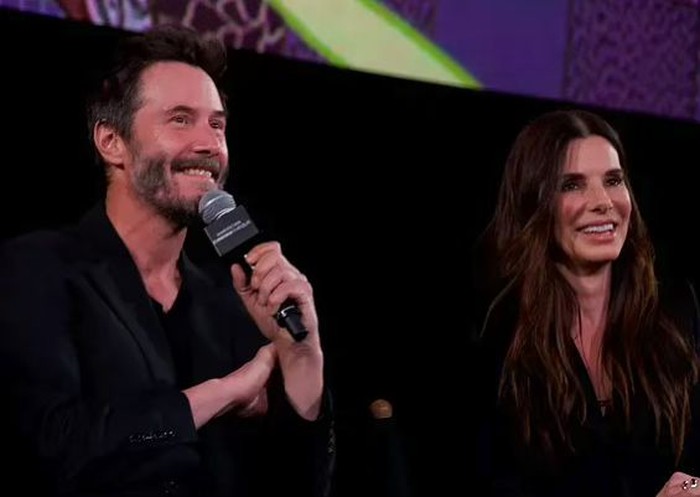 Keanu Reeves dan Sandra Bullock