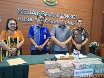 Kejati NTT Kembalikan Rp 1,57 M dari Mark Up Belanja DPRD Kota Kupang