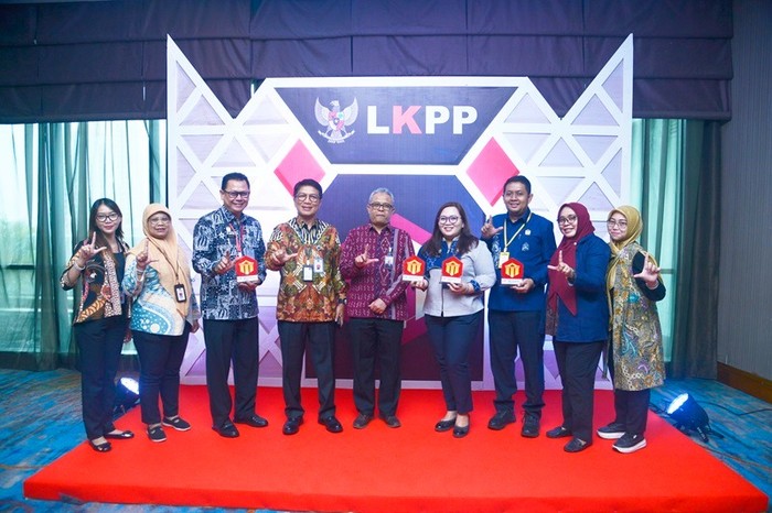 Kemenkumham Raih Penghargaan LKPP