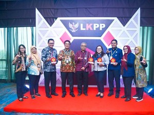Kemenkumham Borong 3 Penghargaan dari LKPP