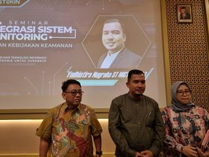 Puluhan Mahasiswa Untag Surabaya Dibekali Tentang Keamanan Siber