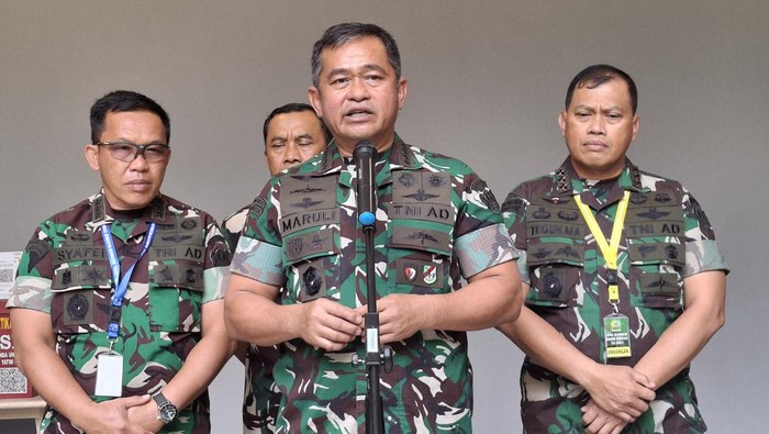 Kepala Staf Angkatan Darat (KSAD) Jenderal TNI Maruli Simanjuntak