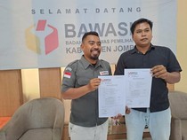 Paslon Petahana Dilaporkan Bawaslu Jombang Terkait Politik Uang