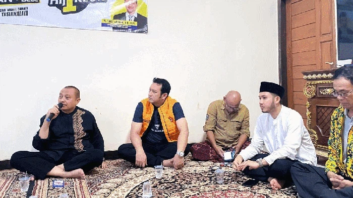 Kolase kontestasn pilbup Tasikmalaya blusukan ke masyarakat