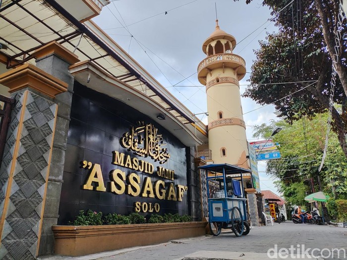 Masjid Jami Assagaf di Pasar Kliwon, Kota Solo, Selasa (1/10/2024)