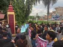 Aksi di Polda Sumut, Aliansi Masyarakat Minta Masinton Ditangkap