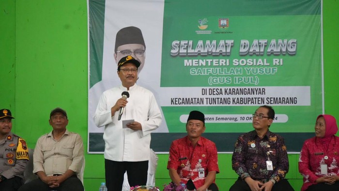 Menteri Sosial Saifullah Yusuf