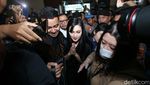 Momen Sandra Dewi Tiba di Ruang Sidang, Bersaksi untuk Harvey Moeis