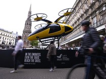 Penampakan Prototipe Taksi Terbang yang Mejeng di London