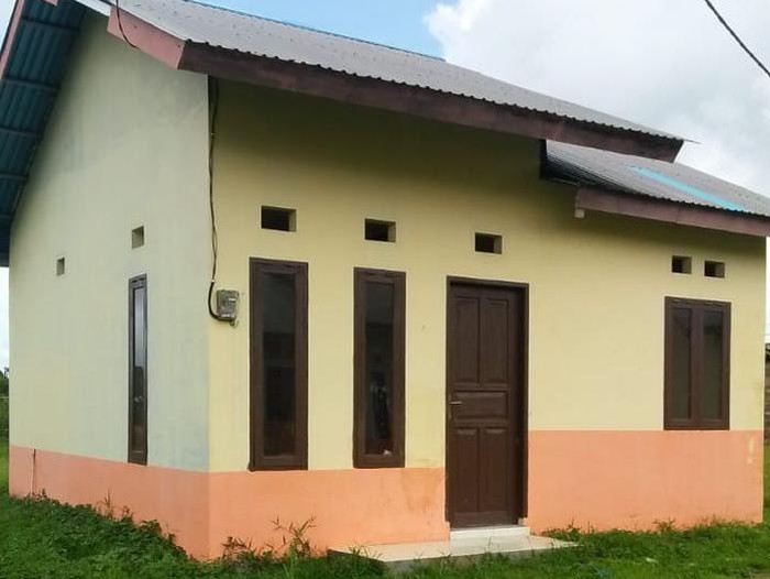 Penampakan rumah di Bangun Griya Sea.