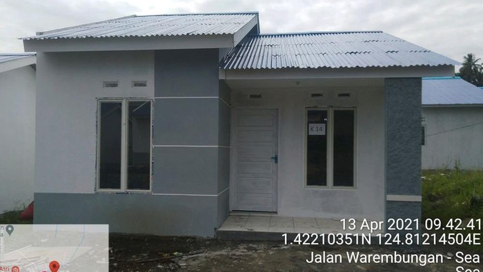 Penampakan rumah di Griya Warembungan Lestarii.