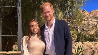 Potret Putri Afrika yang Dikunjungi Pangeran Harry Tanpa Meghan Markle