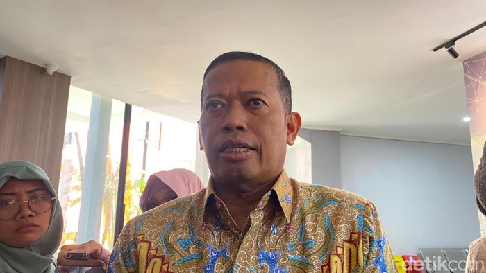 Rektor Universitas Diponegoro (Undip) Suharnomo, di Auditorium Fisip Undip, Kamis (10/10/2024).