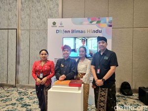 Dorong Inklusivitas, Kemenag Hadirkan Kitab Suci Braille untuk Umat Hindu