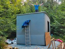 Bangun Rumah Dengan Cara Ditiup Memang Bisa?