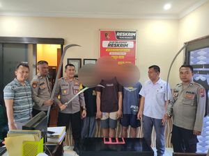 3 Siswa SMK di Mojokerto anggota Gangster Allstars Majakartans Diringkus
