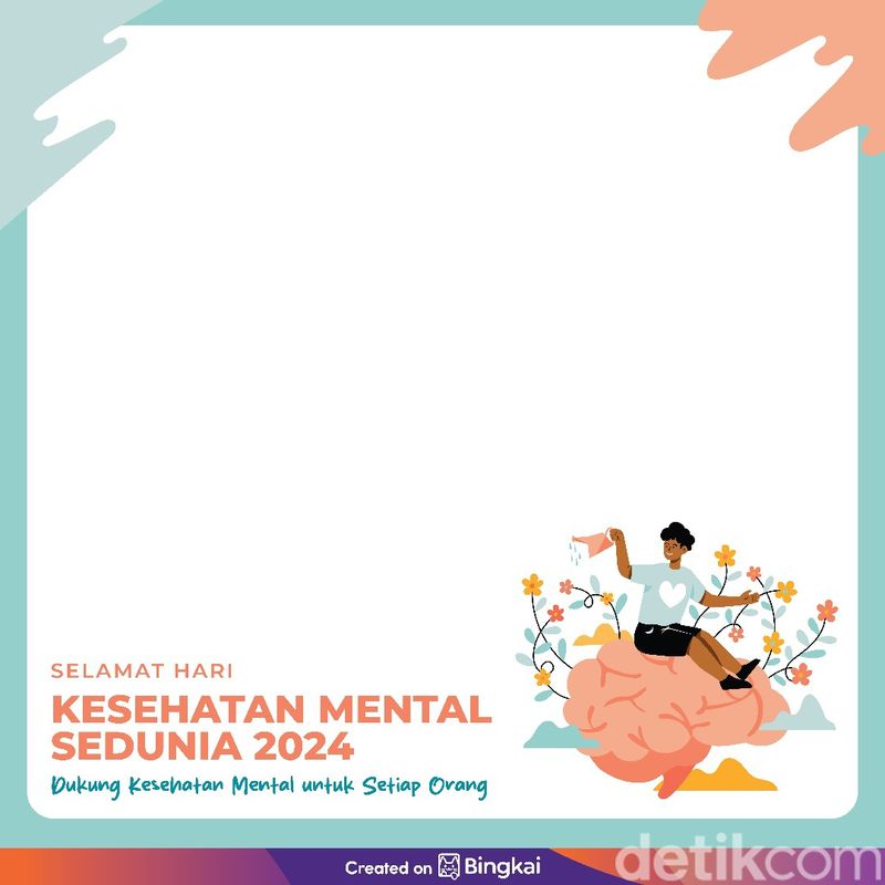 Twibbon Hari Kesehatan Mental Sedunia 2024