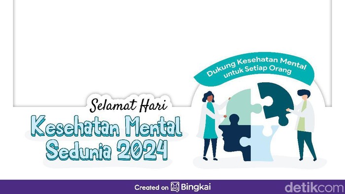Twibbon Hari Kesehatan Mental Sedunia 2024