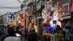 Umat Hindu India Rayakan Festival Dussehra