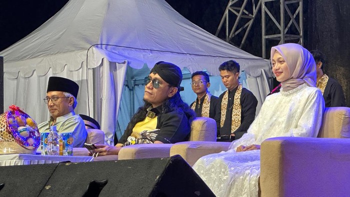 Vinanda-Gus Qowim gelar pengajian Silaturahmi Kebangsaan di Kediri yang dihadiri Gus Miftah
