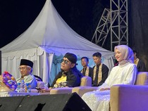 Pengajian di Kediri, Gus Miftah: Vinanda-Gus Qowim Calone Pak Prabowo