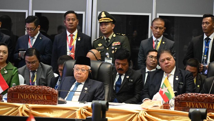 Wapres Maruf Amin di KTT ASEAN-Republik Korea (Dok Setwapres).