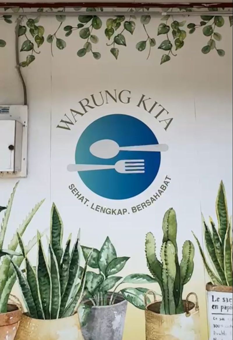 Warung Kita, kantin subsidi di IPB yang tawarkan nasi dan lauk seharga Rp 10 ribu.