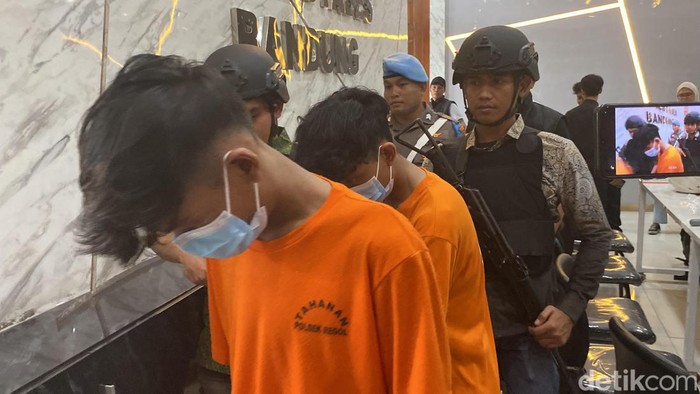 2 anggota geng motor pelaku penganiayaan pemuda Bandung