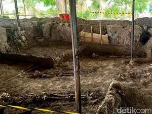 Misteri 5 Kerangka Manusia di Istana Timur Majapahit