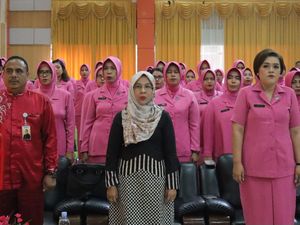Bhayangkari Ajak Dialog Pemilih Perempuan Demi Sukseskan Pilkada di Inhu