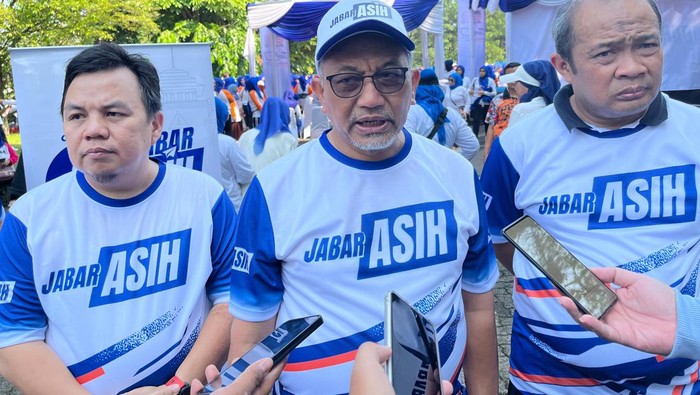 Ahmad Syaikhu (tengah) dan optimismenya untuk Kota Bogor jadi lumbung suara paslon ASIH di Pilgub Jabar.