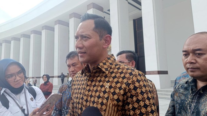 AHY di IKN (Rizky/detikcom)