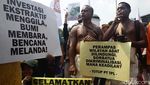 Aksi Massa Dorong RUU Masyarakat Adat Dibahas DPR