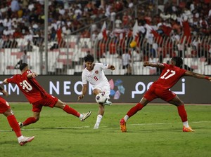 Ini Hasil 5 Laga Tandang Terakhir Bahrain, Indonesia Bisa Menang?