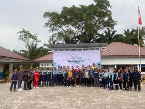 Brantas Abipraya Serahkan Bantuan Sarana-Prasarana Sekolah di IKN