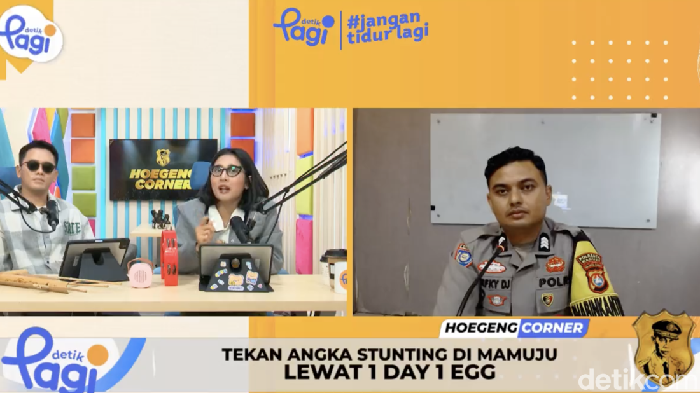 Brigadir Riefky Dj Al Idrus Salletto dalam program detikPagi