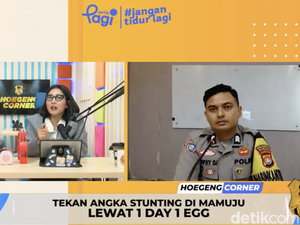 Pesan Kemanusiaan di Balik Brigadir Riefky Jalankan 1 Day 1 Egg di Mamuju