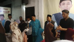 Pathul Bahri Minta Doa Anak Yatim agar Menang Pilbup Lombok Tengah