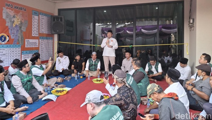 Calon Wakil Gubernur (cawagub) Jakarta nomor urut 1, Suswono. (Taufiq/detikcom)