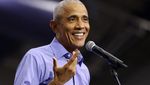 Gaya Obama Saat Kampanye untuk Kamala Harris