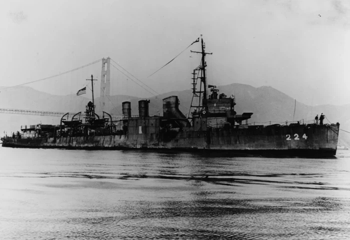 Kapal Hantu Pasifik USS Stewart