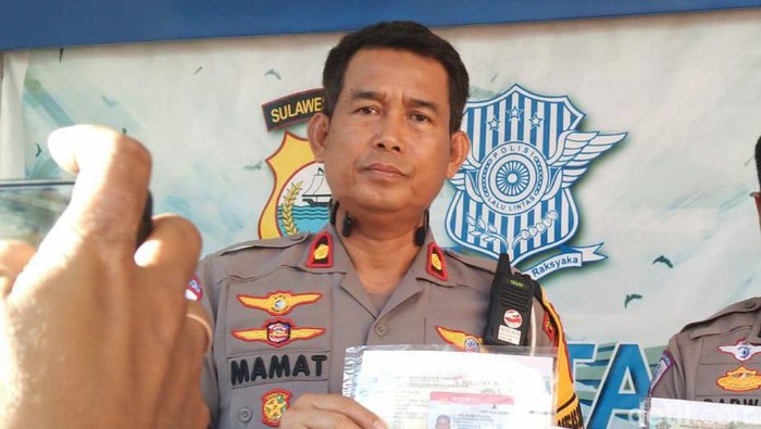 Kasatlantas Polrestabes Makassar Kompol Mamat Rahmat.