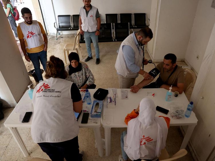 Klinik Keliling Bantu Kebutuhan Medis Pengungsi Lebanon di Tengah Konflik