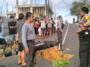 Mahasiswi Asal Singaraja Tewas Diserempet Truk di Ungasan