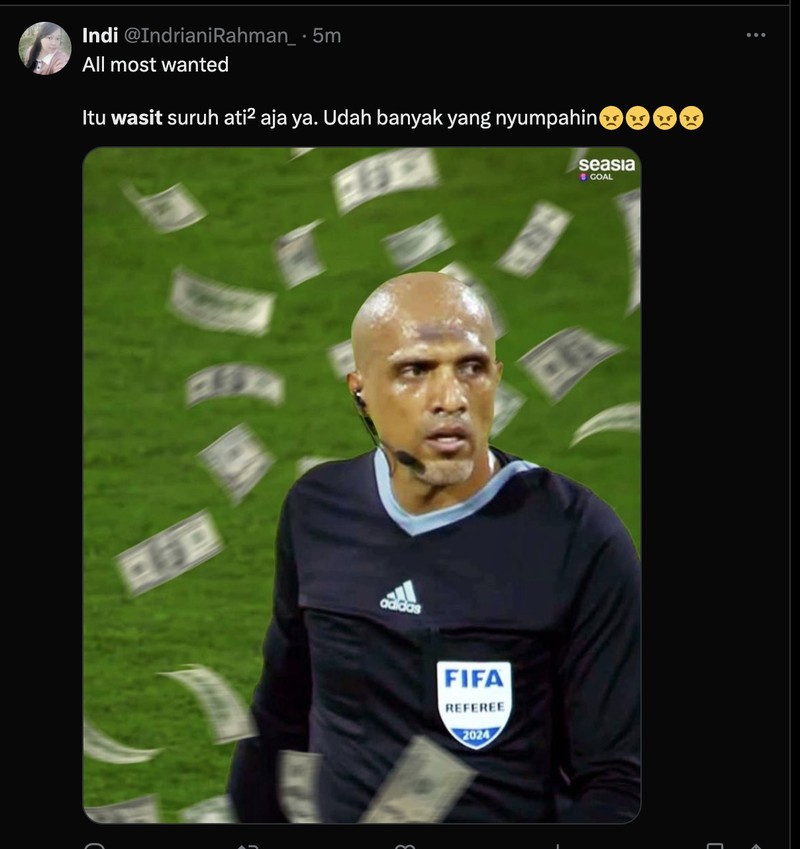 Meme Wasit Laknat