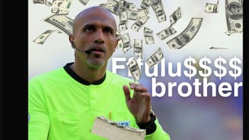 Wasit Al Kaf dapat fulus...  Foto: X.com
