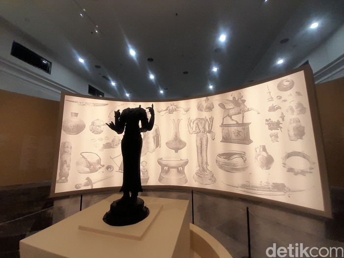 Pameran Repatriasi Pita Maha di Museum Nasional mulai Selasa (15/10/2024).