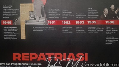 Lihat Arca RI Repatriasi dari Belanda di Museum Nasional, Yuk!